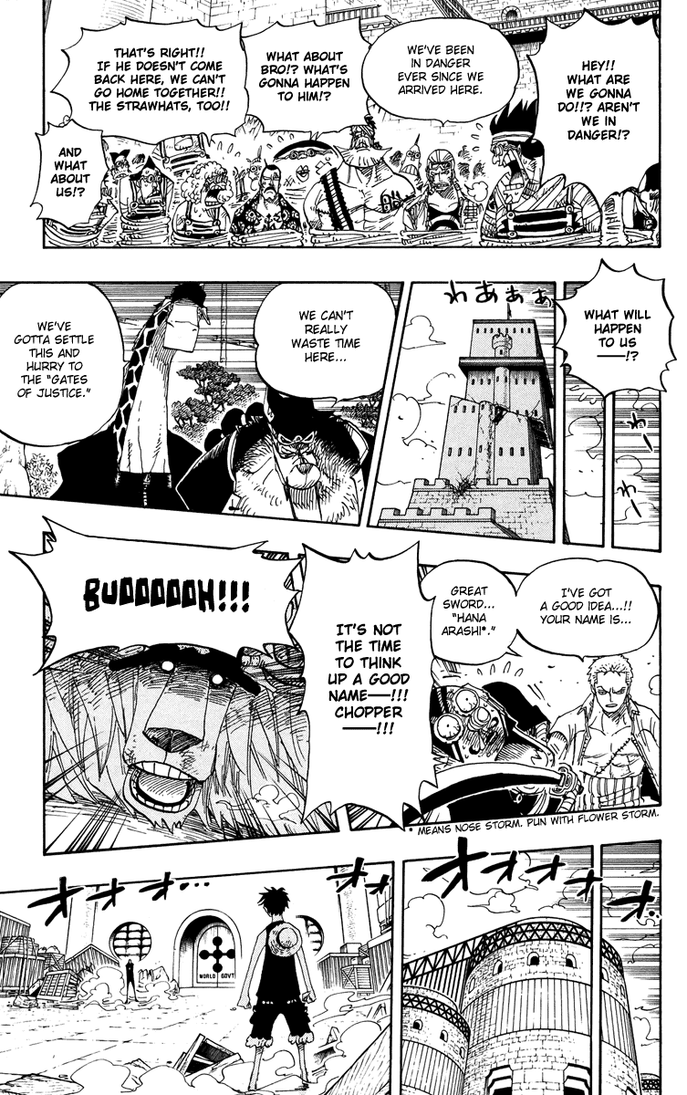 One Piece, Chapter 410 image 16